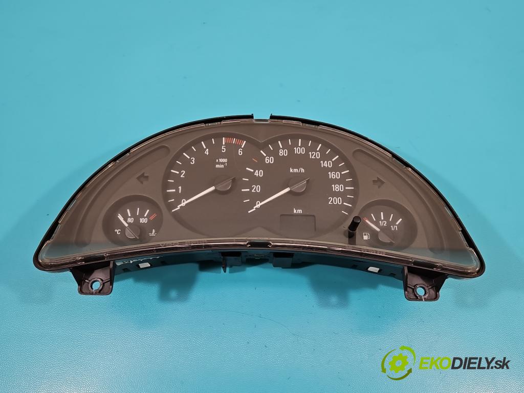 Opel Corsa C 2000-2006 1,3.0 cdti 69KM manual 51 kW 1248 cm3 3- řídící jednotka motoru 55196352