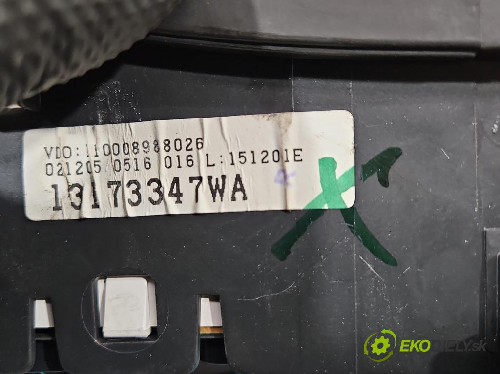 Opel Corsa C 2000-2006 1,3.0 cdti 69KM manual 51 kW 1248 cm3 3- řídící jednotka motoru 55196352