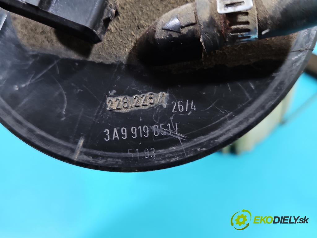 Vw Passat B4 1993-1997 1.8 90 hp manual 66 kW 1787 cm3 5- čerpadlo paliva 3A9919051F