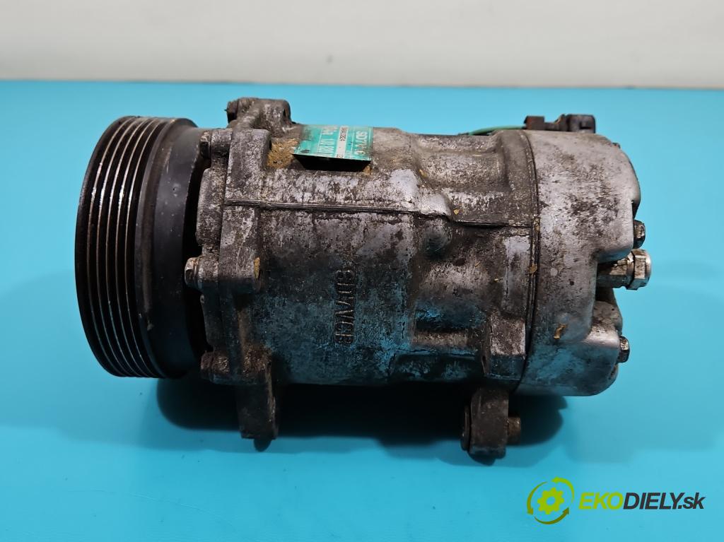 Vw Golf IV 1997-2003 1.6 16V 105 hp manual 77 kW 1598 cm3 5- Kompresor: klíma 1J0820803A (Kompresory)