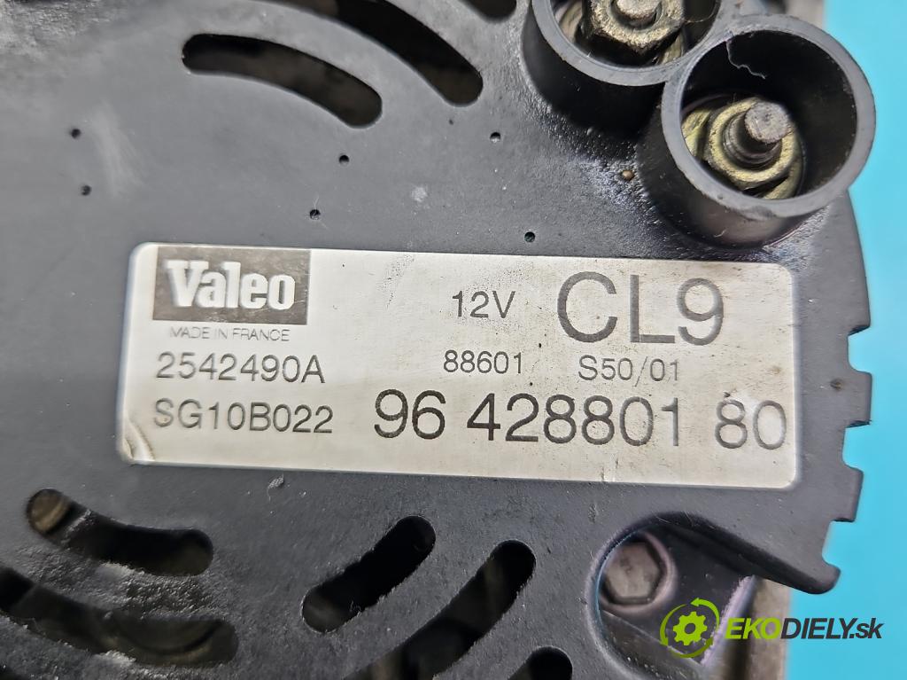 Citroen Xsara Picasso 1,8.0 16V 116 HP manual 85 kW 1749 cm3 5- Alternator 9642880180 (Alternátory)