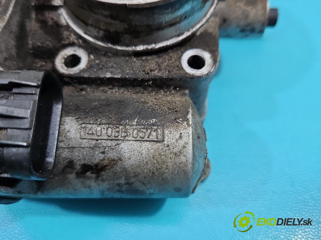 Opel Meriva A 2002-2010 1.6 16V 101 HP manual 74 kW 1598 cm3 5- klapka 25177983 (Škrtiace klapky)