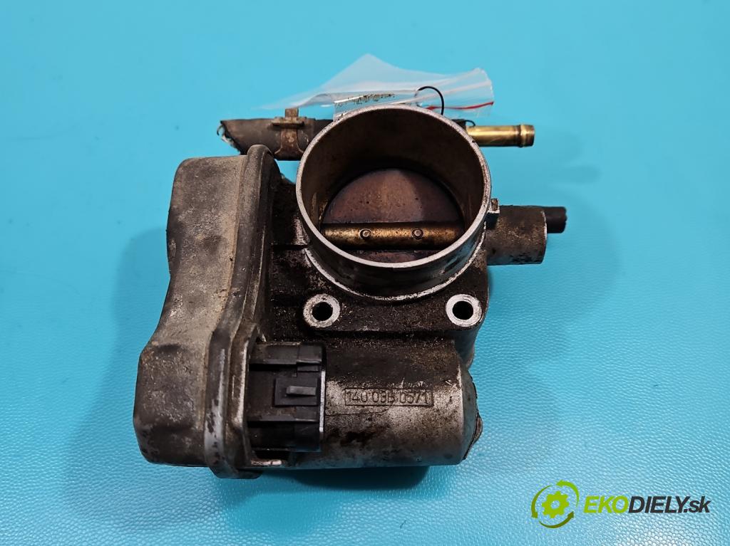 Opel Meriva A 2002-2010 1.6 16V 101 HP manual 74 kW 1598 cm3 5- klapka 25177983 (Škrtiace klapky)