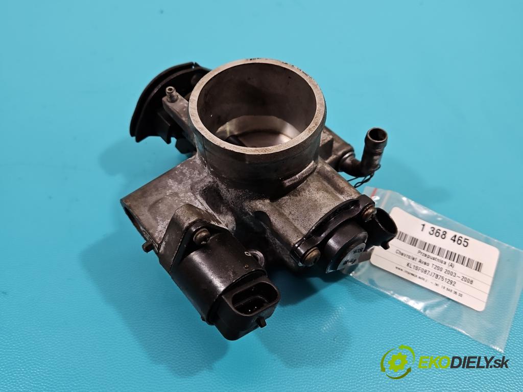 Chevrolet Aveo T200 2003-2008 1.4 16V 94 HP manual 69 kW 1399 cm3 3- klapka DPI-4 (Škrtiace klapky)