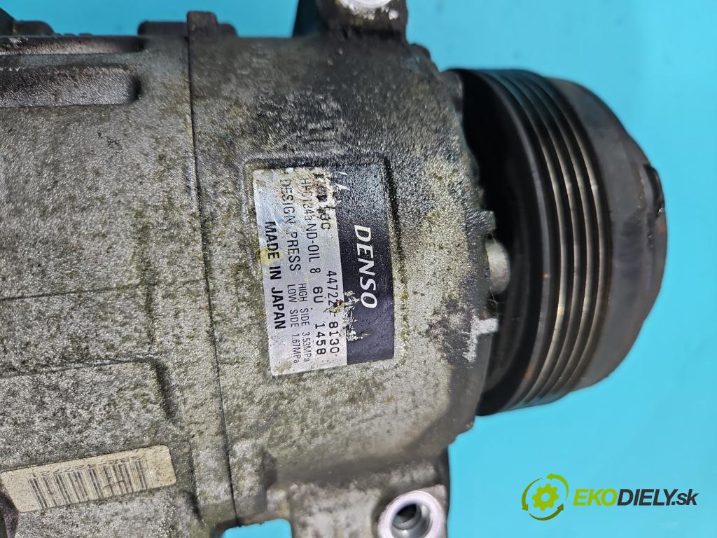 Opel Zafira A 1999-2005 1.8 16V 116 hp manual 85 kW 1796 cm3 5- Kompresor: klíma 447220-8130 (Kompresory)