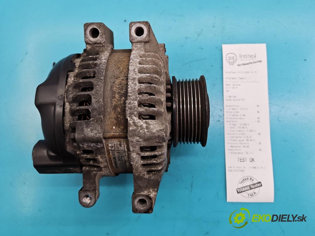 Honda Accord VII 2002-2008 2.2 i-CTDi 140 HP manual 103 kW 2204 cm3 5- Alternator 104210-3911 (Alternátory)