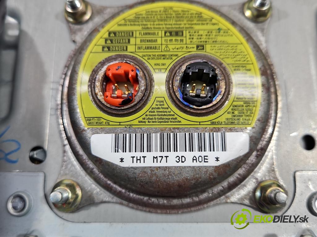 Toyota Camry VI XV30 2001-2006 2.4 VVti: 152KM automatic 112 kW 2362 cm3 4- airbag vzduch: Řidiči:  (Airbagy)