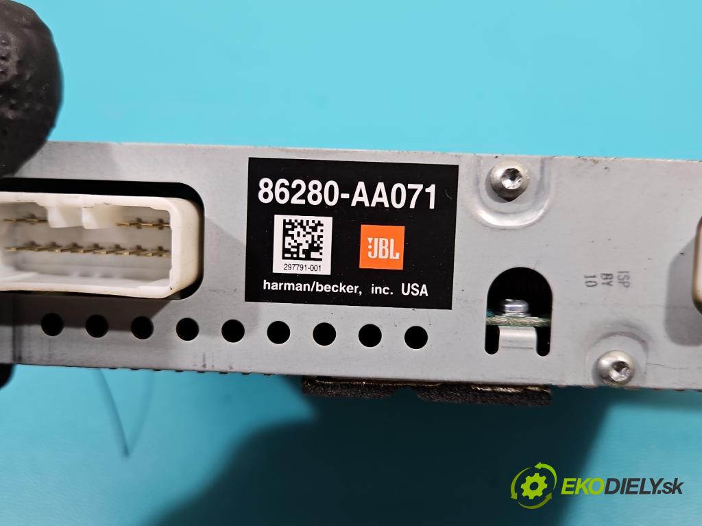 Toyota Camry VI XV30 2001-2006 2.4 VVti: 152KM automatic 112 kW 2362 cm3 4- Zesilovač: 86280-AA071 (Zosilňovače)