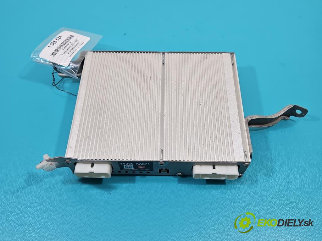 Toyota Camry VI XV30 2001-2006 2.4 VVti: 152KM automatic 112 kW 2362 cm3 4- Zesilovač: 86280-AA071 (Zosilňovače)