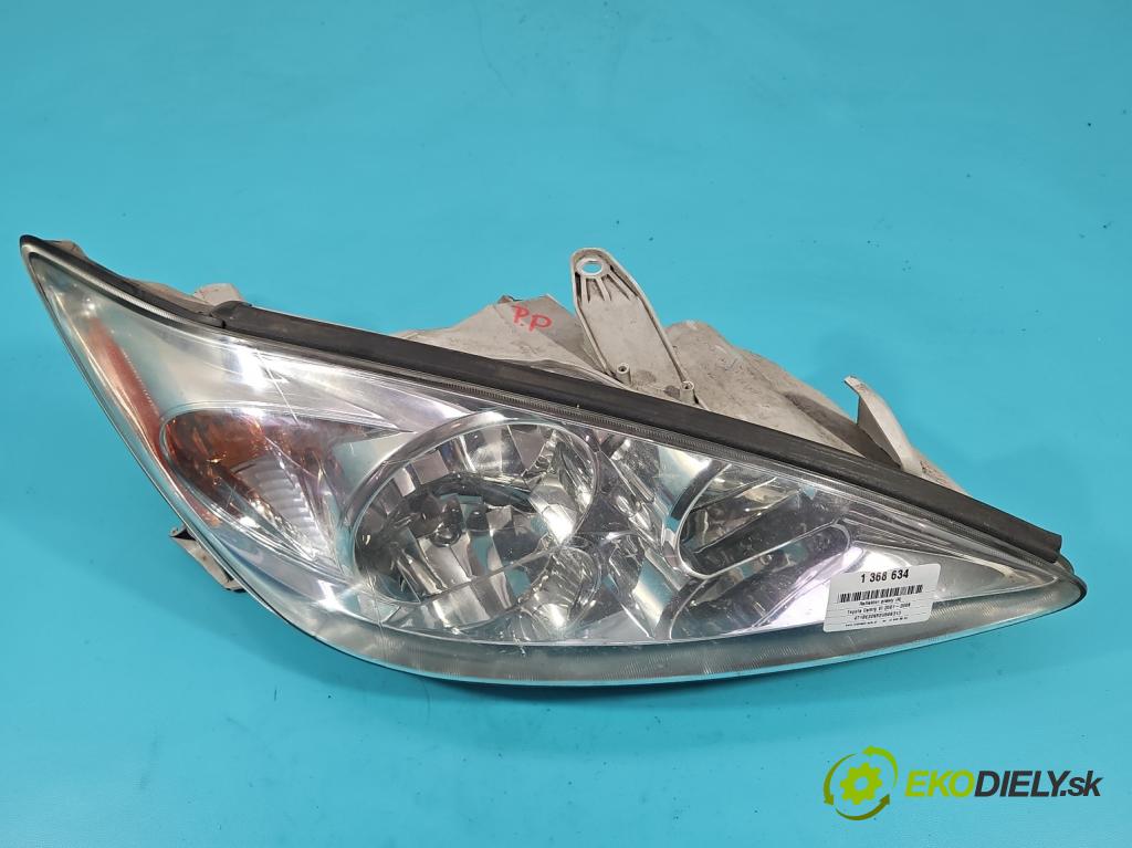 Toyota Camry VI XV30 2001-2006 2.4 VVti: 152KM automatic 112 kW 2362 cm3 4- Reflektor: pravý  (Pravé)