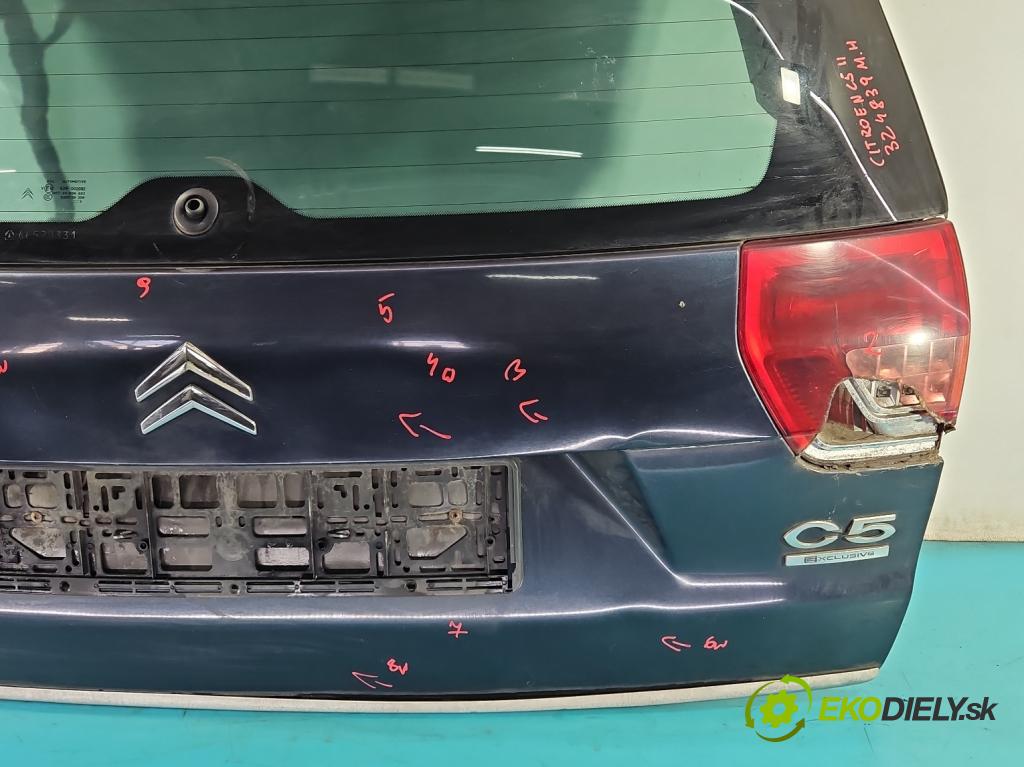 Citroen C5 II 2008-2017 2.0 hdi 163 hp automatic 120 kW 1997 cm3 5- zadní kufrové dveře  (Zadní kapoty)