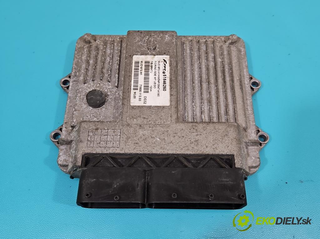 Fiat Fiorino III 2007- 1,3.0 jtd 75 hp manual 55 kW 1248 cm3 5- řídící jednotka motoru 51846260