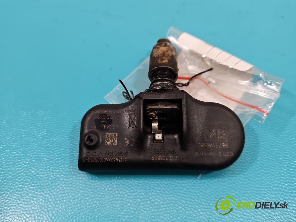 Citroen C5 II 2008-2017 2.0 hdi 163 hp automatic 120 kW 1997 cm3 5- snímač tlaku pneumatika 9673198580 (Snímače tlaku v pneumatikách)