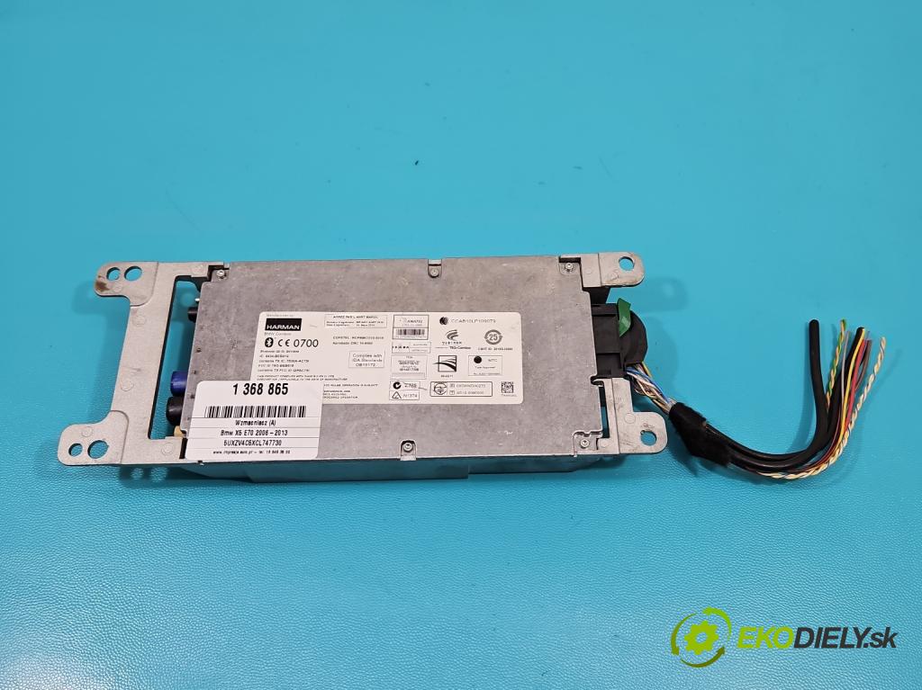 Bmw X5 E70 2006-2013 3.0 T 306KM automatic 225 kW 2979 cm3 5- Zesilovač: 9257163 (Zosilňovače)