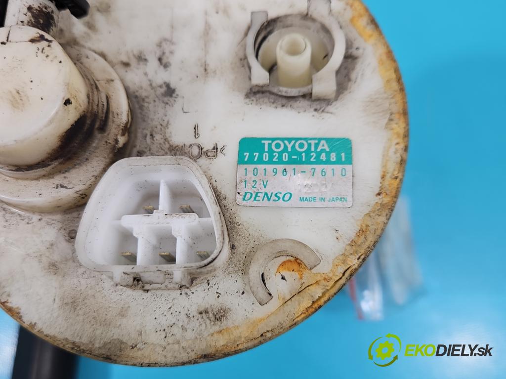 Toyota Corolla Verso I 2001-2004 1.8 vvti 135 hp manual 99 kW 1794 cm3 5- čerpadlo paliva 77020-12481