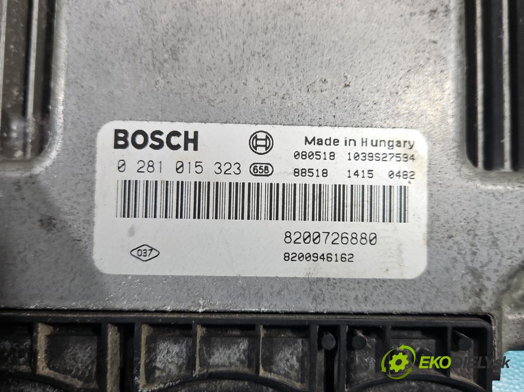 Renault Laguna III 2007-2015 2.0 dci 178KM manual 131 kW 1995 cm3 5- řídící jednotka motoru 0281015323