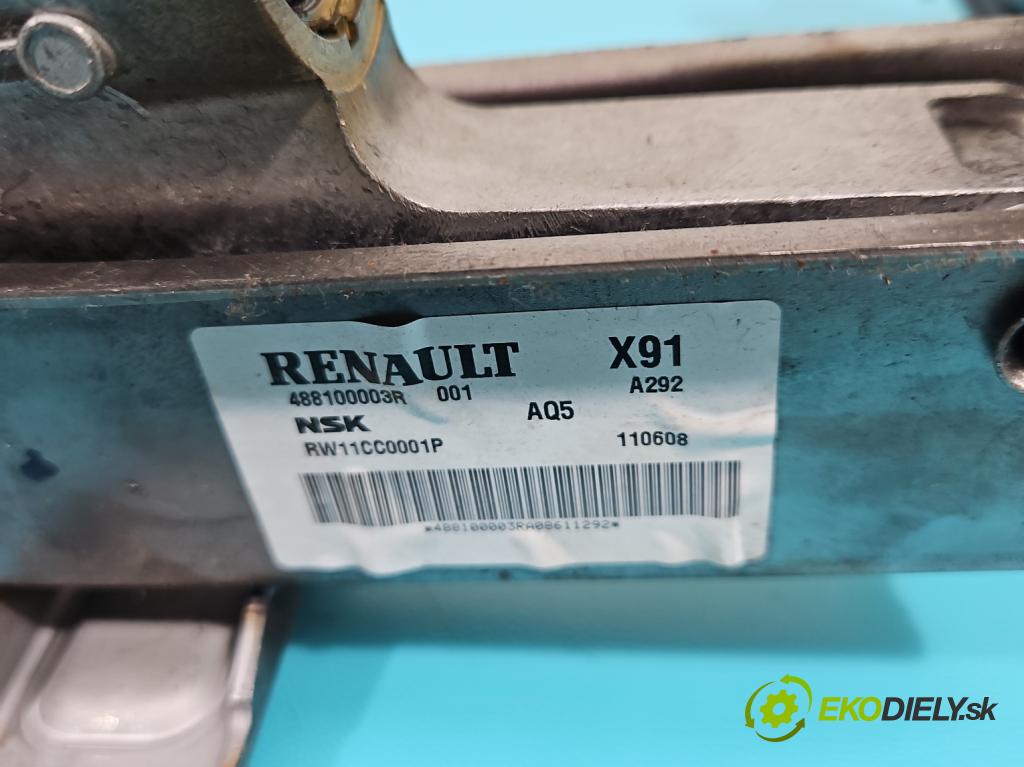 Renault Laguna III 2007-2015 2.0 dci 178HP: manual 131 kW 1995 cm3 5- Stĺpik volant 488100003R (Tyč riadenia (volantu))