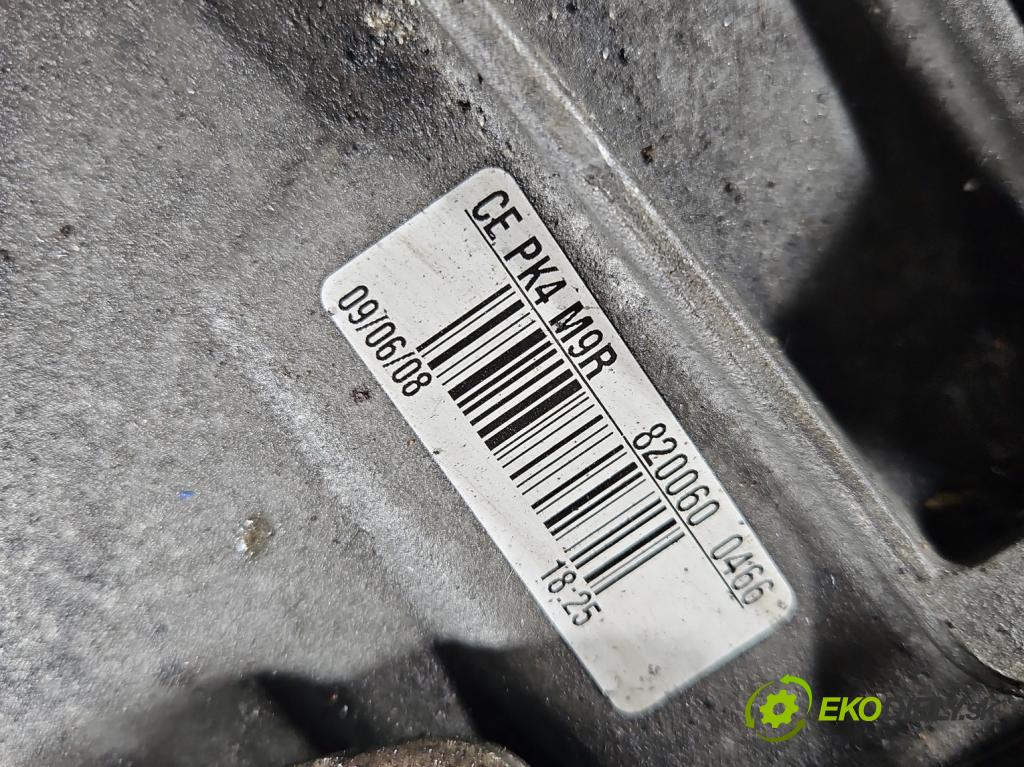 Renault Laguna III 2007-2015 2.0 dci 178HP: manual 131 kW 1995 cm3 5- prevodovka stupeň,rýchlosť manual PK4012