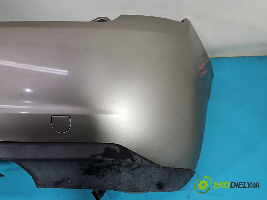 Citroen C3 II 2009-2016 1.4 hdi 68 hp manual 50 kW 1398 cm3 5- nárazník zadní  (Ostatné)