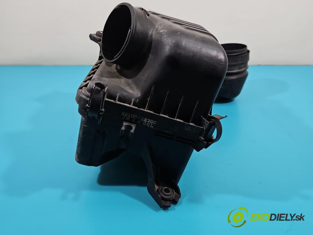 Hyundai Tucson I 2004-2009 2.0 crdi 111KM automatic 82 kW 1991 cm3 5- obal filtra vzduchu 28100-2E200 (Obaly filtrov vzduchu)
