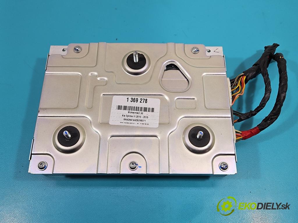 Kia Optima III 2010-2015 1.7 crdi 136 HP manual 100 kW 1685 cm3 4- Zesilovač: 96370-2T300 (Zosilňovače)