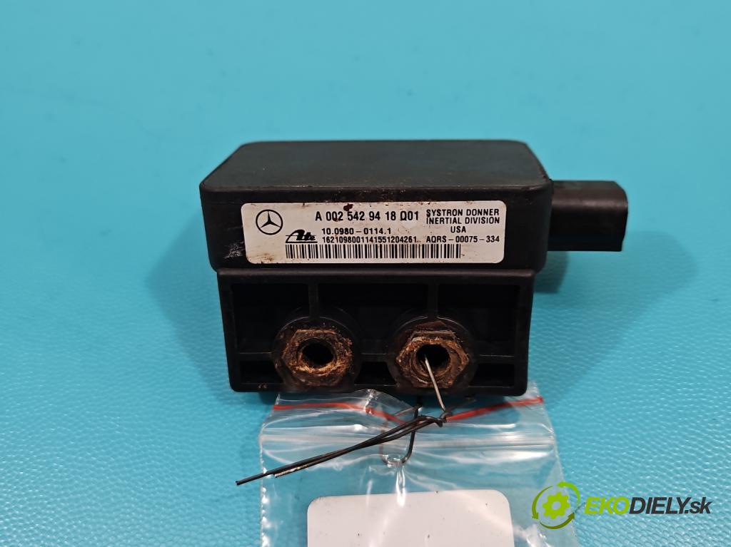Mercedes C W203 2000-2007 2.0 kompressor 163 hp manual 120 kW 1998 cm3 4- snímač ESP A0025429418