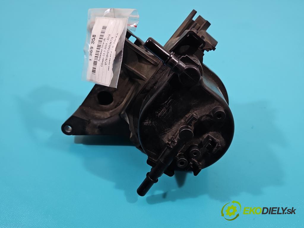 Citroen C3 II 2009-2016 1.4 hdi 68 HP manual 50 kW 1398 cm3 5- obal filtra palivo 9655604380