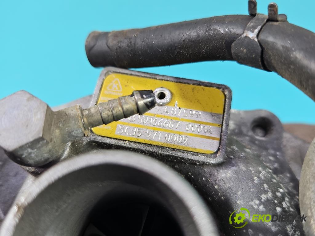 Citroen C3 II 2009-2016 1.4 hdi 68 hp manual 50 kW 1398 cm3 5- Turbodmychadlo 54359710009 (Turbodúchadla (kompletní))