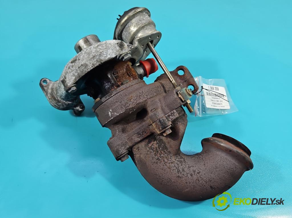 Citroen C3 II 2009-2016 1.4 hdi 68 hp manual 50 kW 1398 cm3 5- Turbodmychadlo 54359710009 (Turbodúchadla (kompletní))