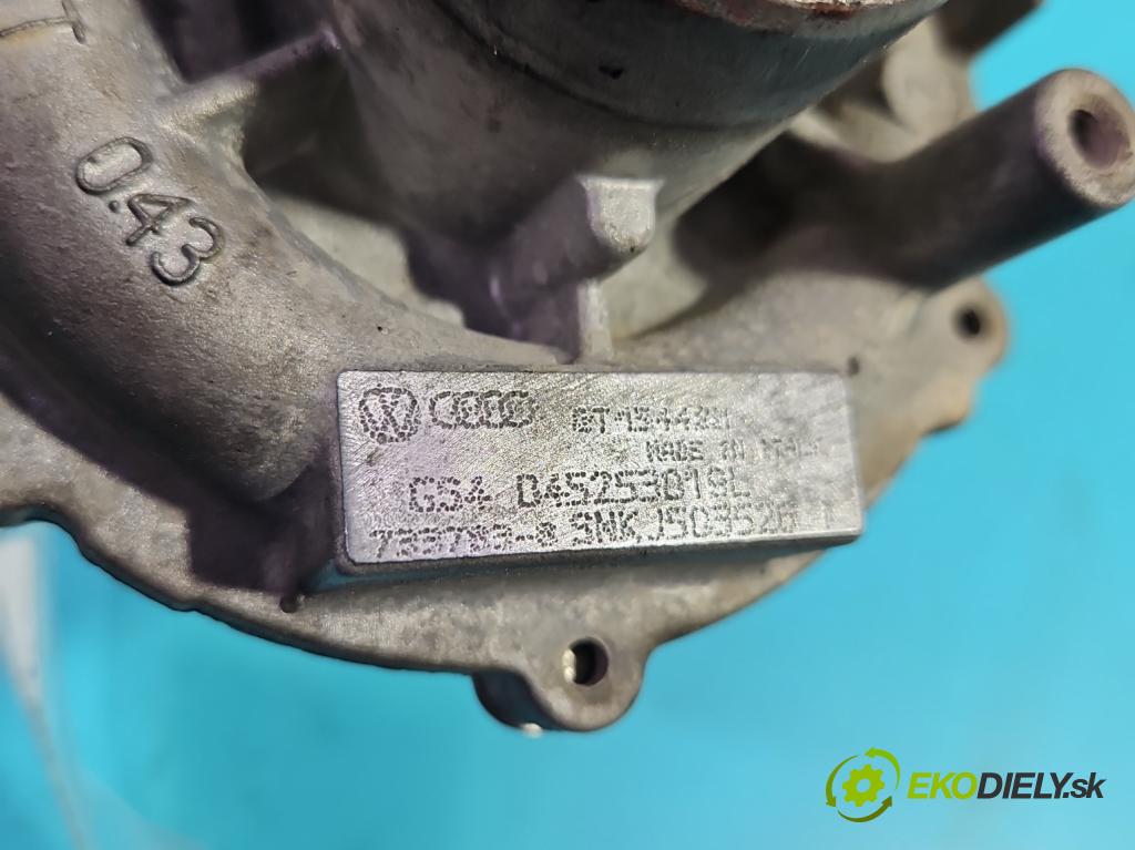 Skoda Roomster 1.4 tdi 69KM manual 51 kW 1422 cm3 5- turbodúchadlo, turbo 733783-8 (Turbodúchadlo (kompletné))
