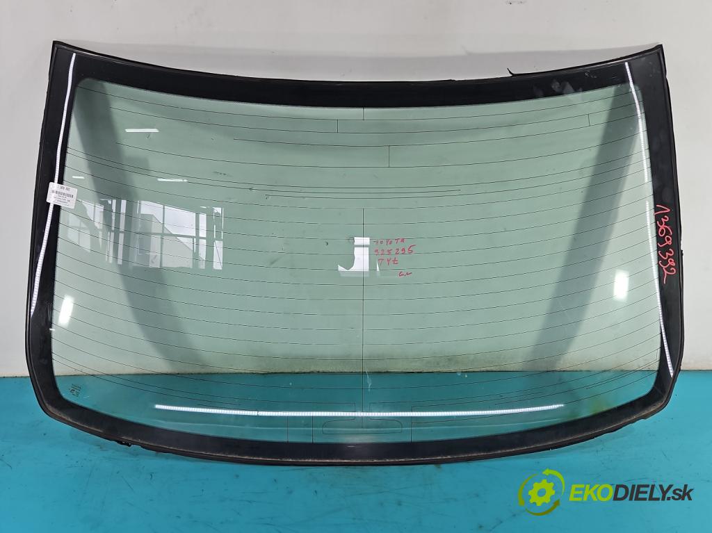 Toyota Camry VI 2001-2006 2.4 VVti 152KM automatic 112 kW 2362 cm3 4- sklo zadní  (Okna zadní)