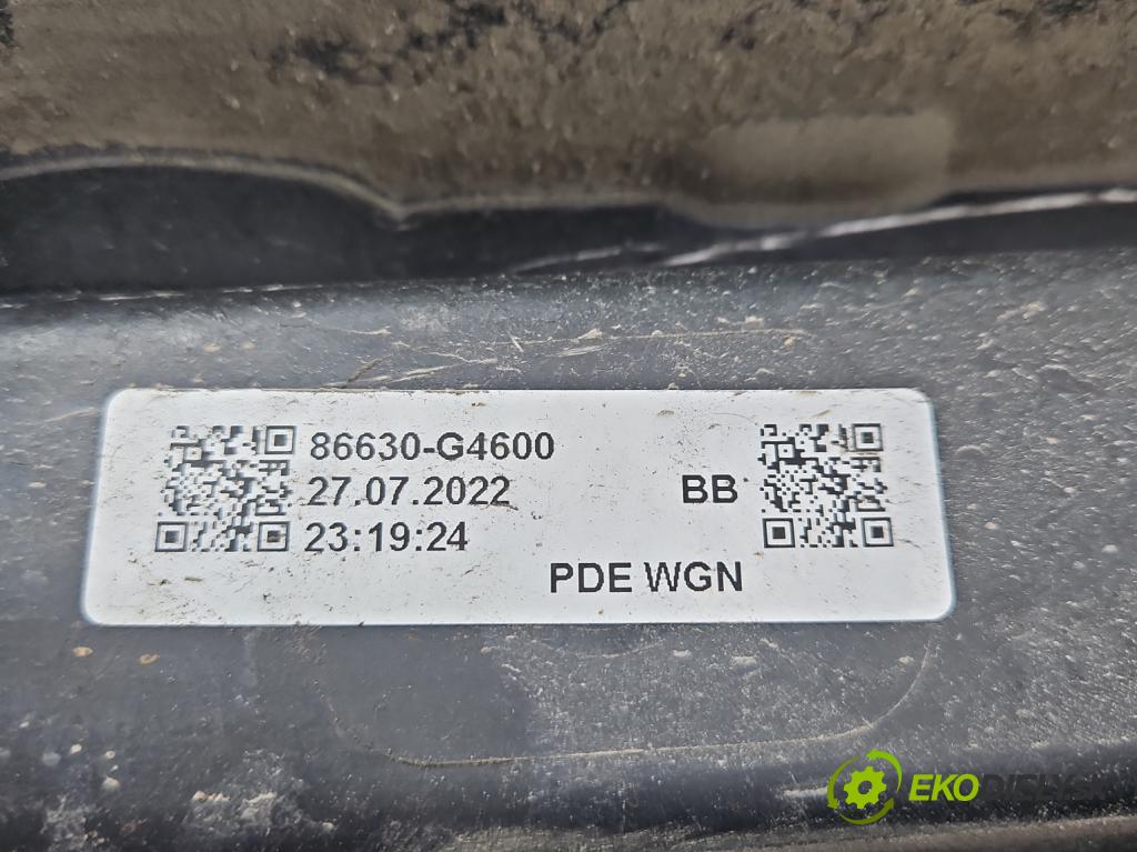 Hyundai I30 III 2016- 1.0 GDI 120 hp manual 88,3 kW 998 cm3 5- výztuha nárazníku zadní 86630-G4600