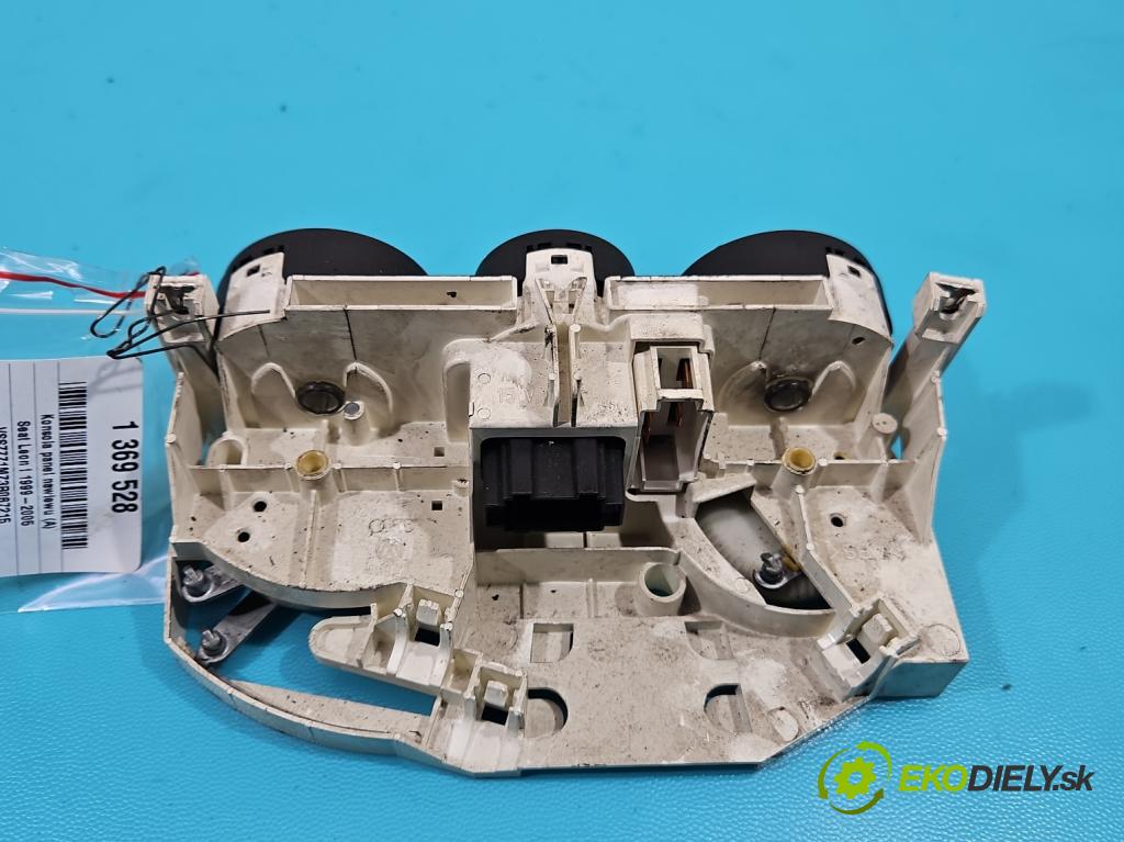 Seat Leon I 1999-2005 1.9 tdi 110 HP manual 81 kW 1896 cm3 5- panel kúrenia