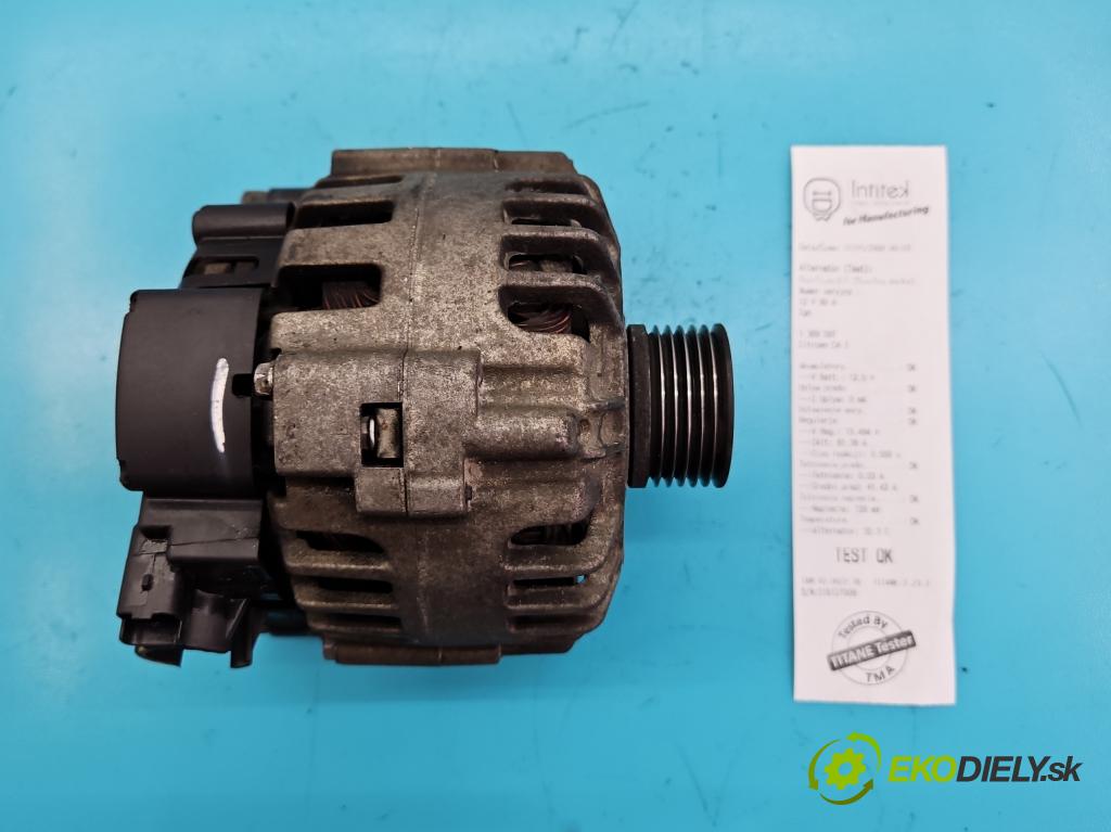 Citroen C4 I 2004-2011 1.6 16V 109 HP manual 80 kW 1587 cm3 5- Alternator 9656956280 (Alternátory)