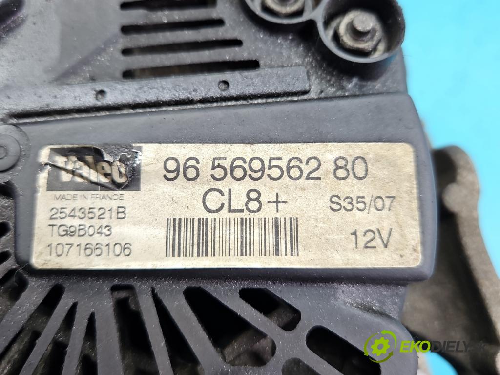 Citroen C4 I 2004-2011 1.6 16V 109 HP manual 80 kW 1587 cm3 5- Alternator 9656956280 (Alternátory)