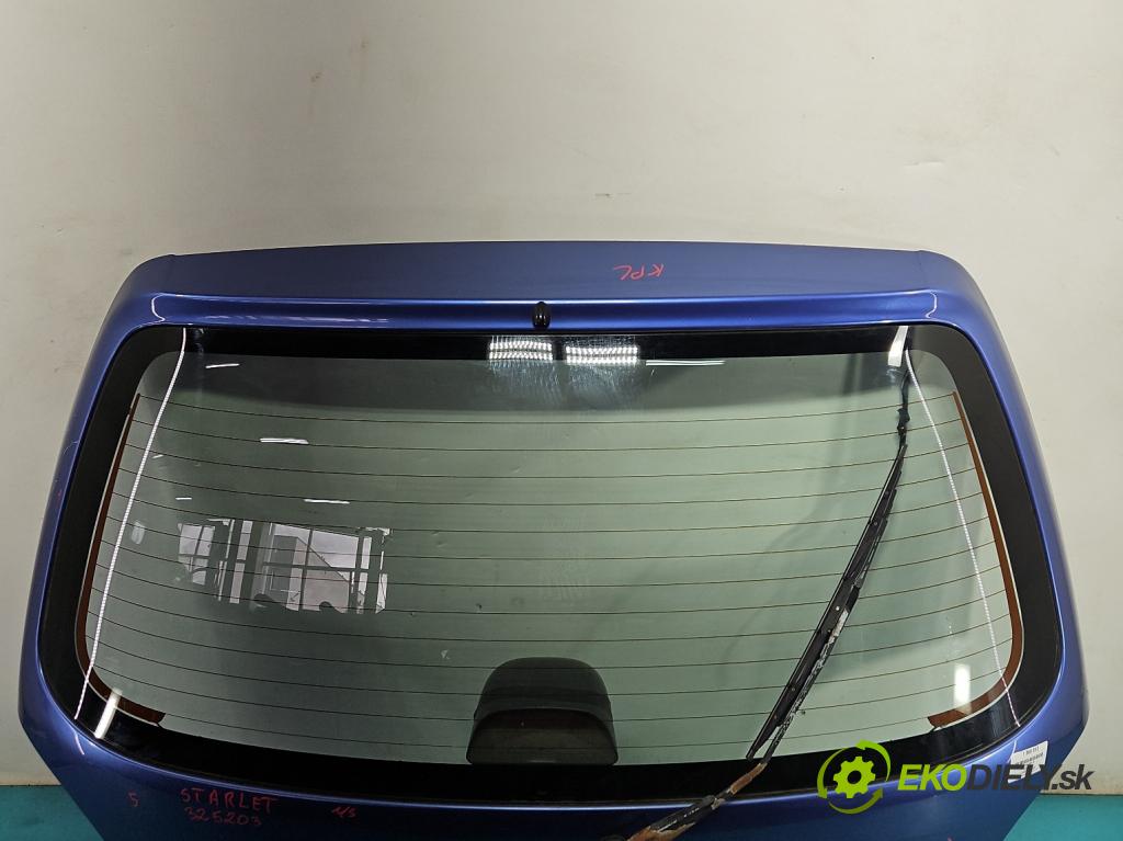 Toyota Starlet 1.3 16V 75 hp manual 55 kW 1332 cm3 3- zadní kufrové dveře  (Zadní kapoty)
