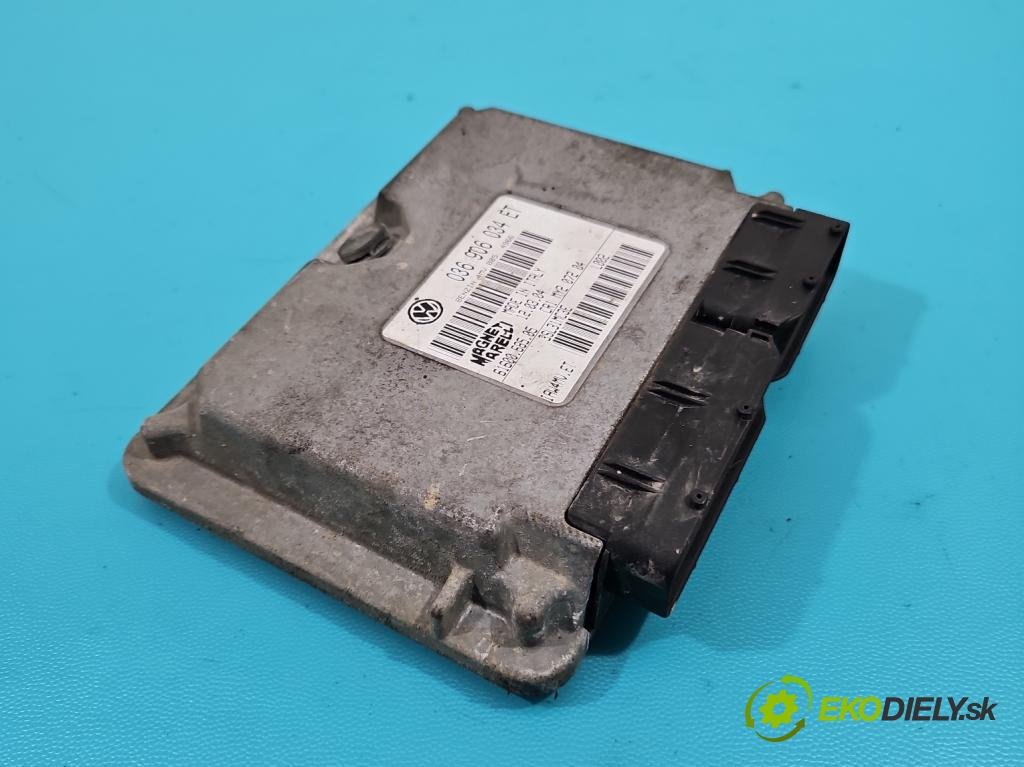 Skoda Fabia I 1999-2007 1.4 16V 75 hp manual 55 kW 1390 cm3 4- řídící jednotka motoru 036906034ET