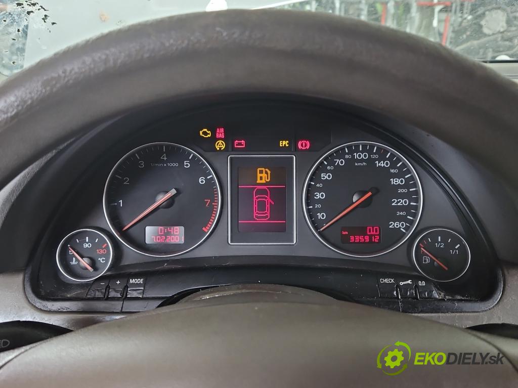 Audi A4 B6 2000-2004 2.0 20V 131 HP manual 96 kW 1984 cm3 4- prístrojovka/ budíky 8E0920900F (Prístrojové dosky, displeje)