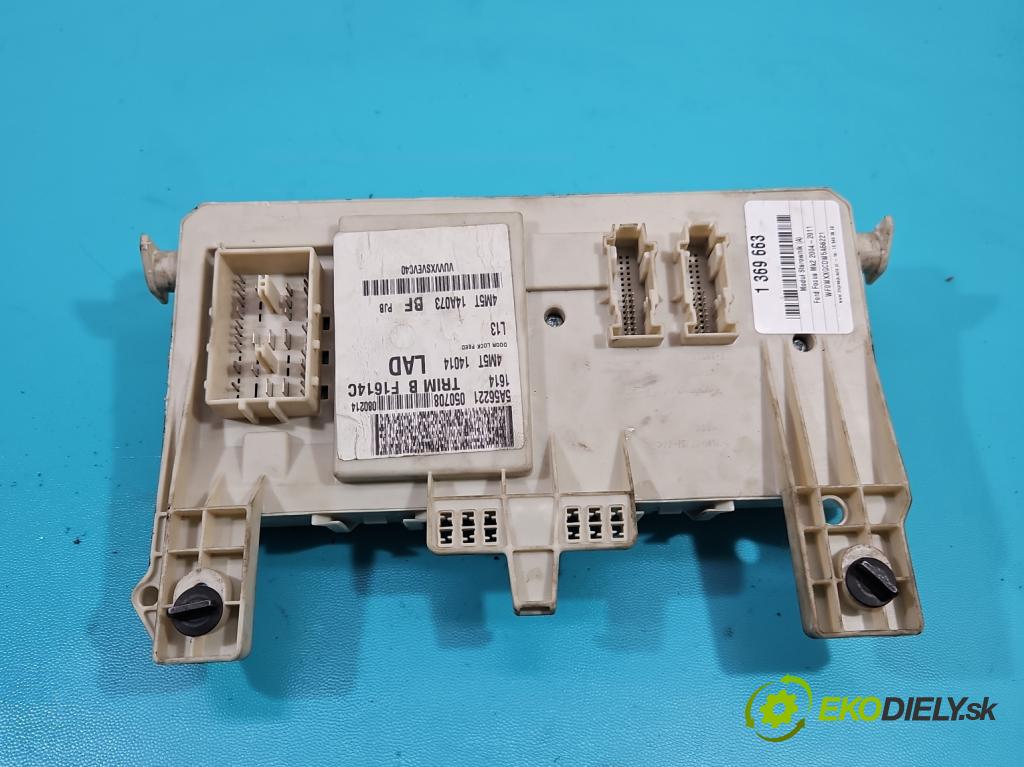 Ford Focus Mk2 2004-2011 1.6 tdci 109 hp manual 80 kW 1560 cm3 5- řídící jednotka 4M5T-14A073-BF