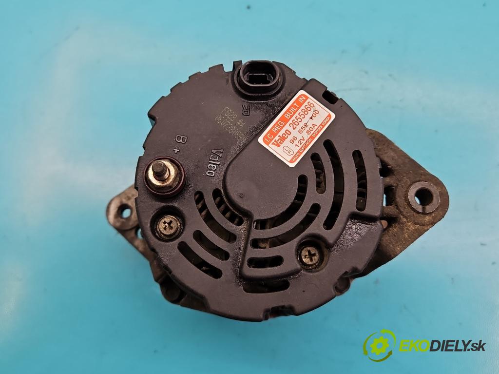 Chevrolet Aveo T250 2006-2011 1,2.0 8V 72 HP manual 53 kW 1150 cm3 4- Alternator 96652100 (Alternátory)
