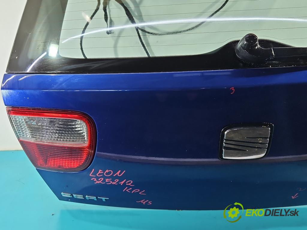 Seat Leon I 1999-2005 1.6 SR 101 hp manual 74 kW 1595 cm3 5- zadní kufrové dveře  (Zadní kapoty)