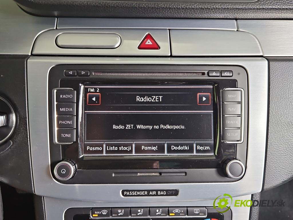 Vw Passat CC 2008-2016 2.0 tdi 170 HP automatic 125 kW 1968 cm3 4- Radio originál 1T0035680B