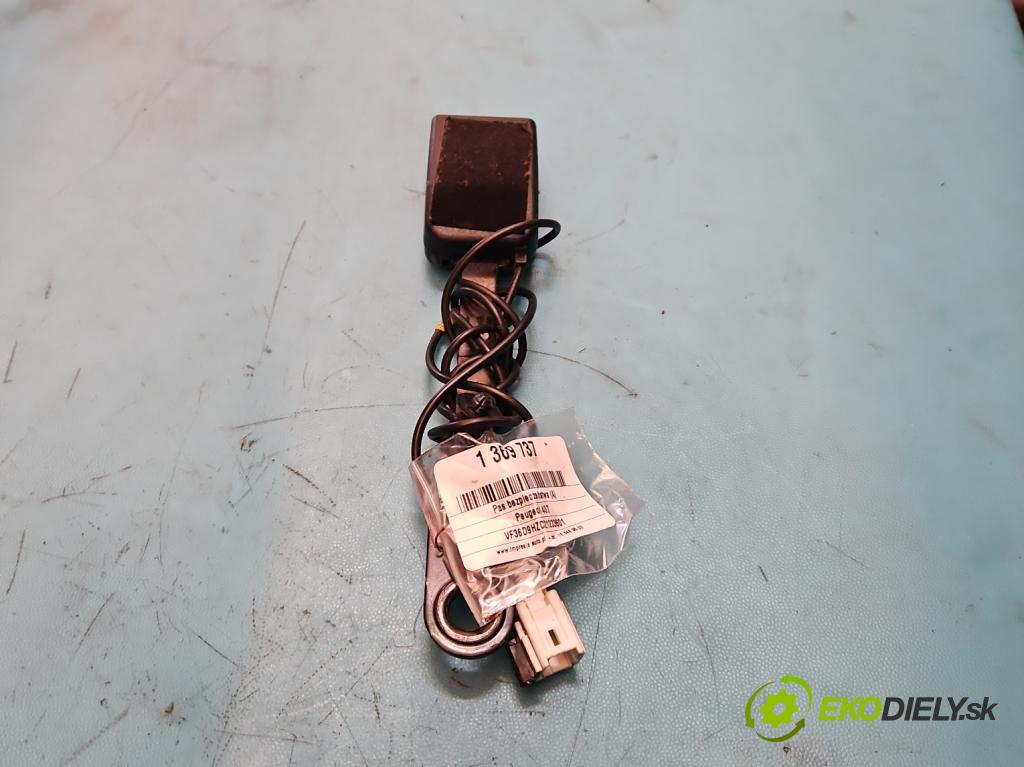 Peugeot 407 1.6 hdi 109 HP manual 80 kW 1560 cm3 4- pas bezpečnosť: predné ľavý 