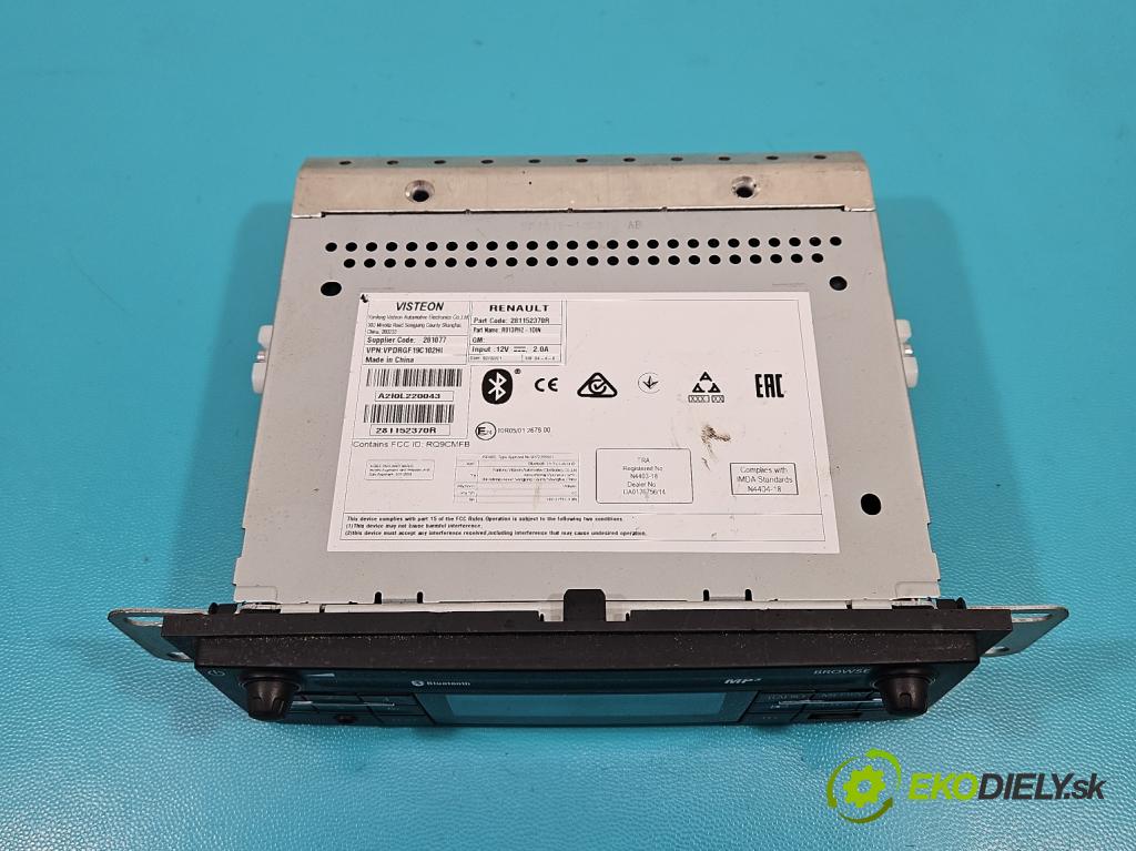 Renault Trafic III 2014 - 2.0 dci 145 HP manual 107 kW 1997 cm3 5- Radio originál 281152370R