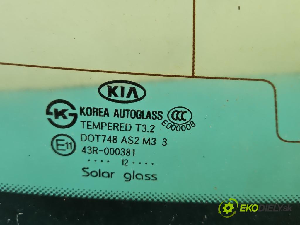 Kia Optima III 2010-2015 1.7 crdi 136hp manual 100 kW 1685 cm3 4- sklo zadní  (Okna zadní)