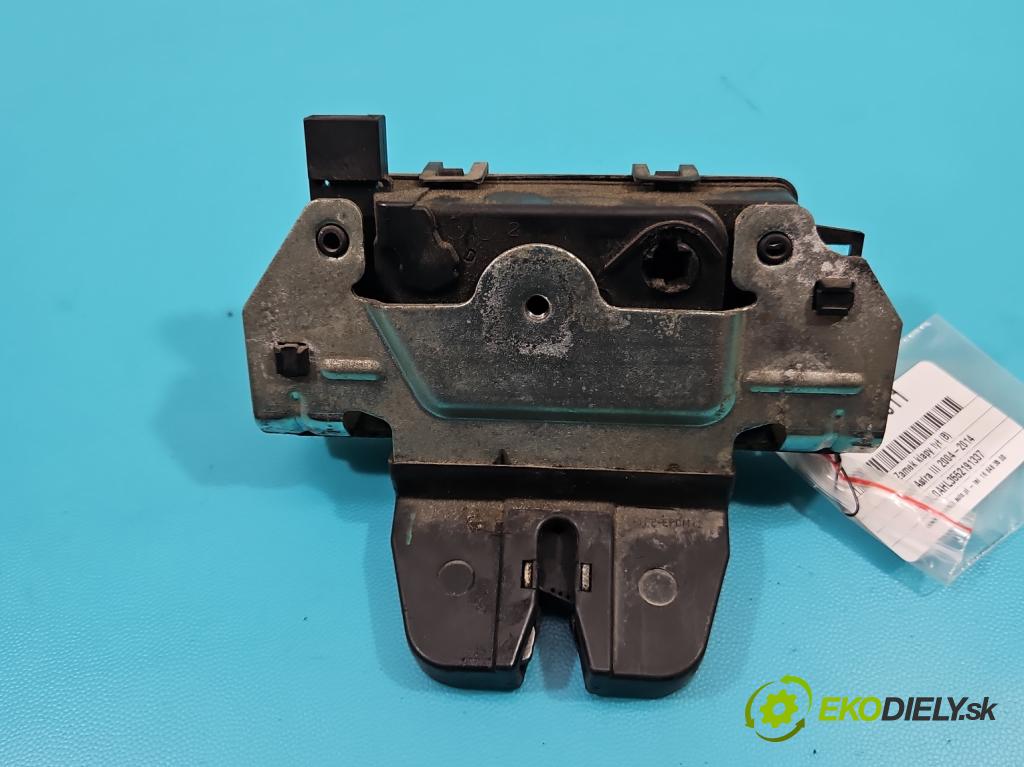 Opel Astra III 2004-2014 1.9 cdti 150 hp manual 110 kW 1910 cm3 5- zámek kufrových dveří zadní 495058724