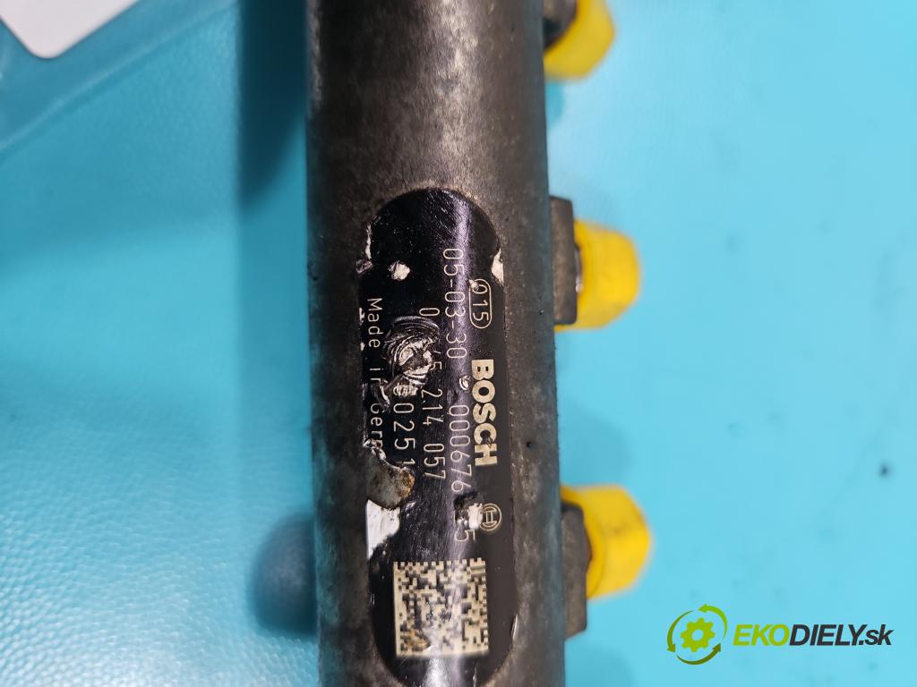 Opel Astra III 2004-2014 1.9 cdti 150 HP manual 110 kW 1910 cm3 5- lišta vstrekovacia 0445214057 (Vstrekovacie lišty)