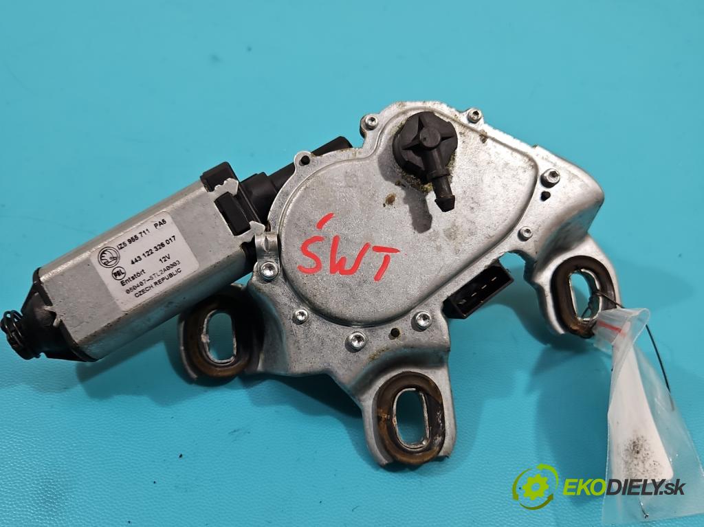 Skoda Octavia II 2004-2013 1.9 tdi 105 HP manual 77 kW 1896 cm3 5- motor stieračov zadné 443122326017