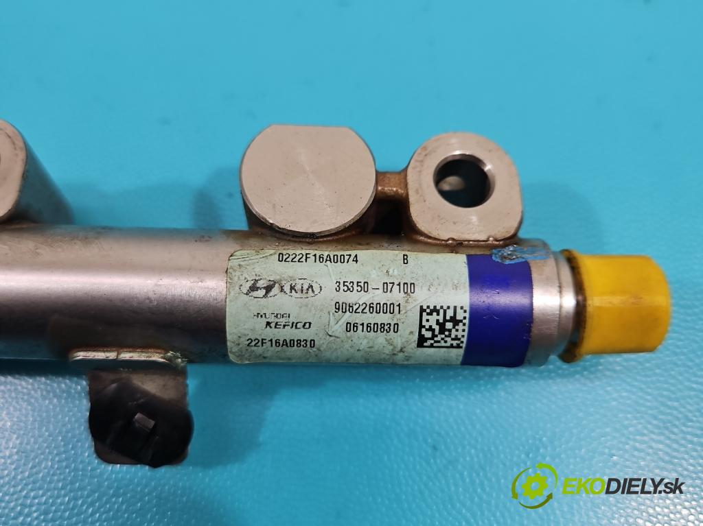 Hyundai I30 III 2016- 1.0 GDI 120 HP manual 88,3 kW 998 cm3 5- lišta vstrekovacia 35350-07100 (Vstrekovacie lišty)
