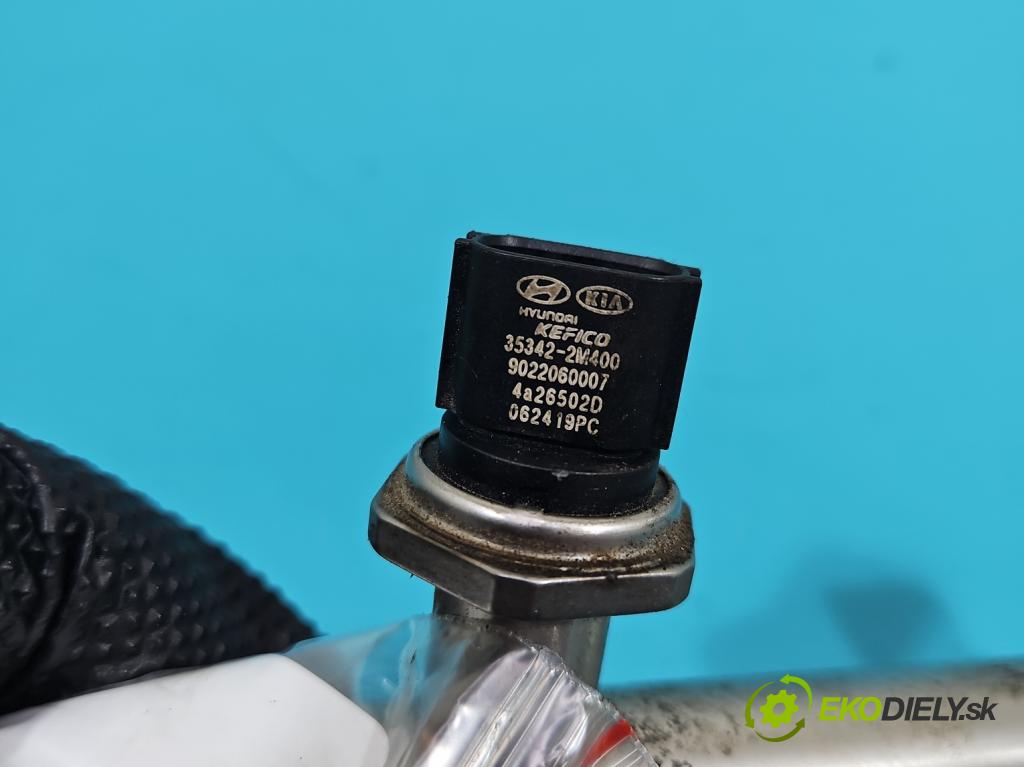 Hyundai I30 III 2016- 1.0 GDI 120 HP manual 88,3 kW 998 cm3 5- lišta vstrekovacia 35350-07100 (Vstrekovacie lišty)